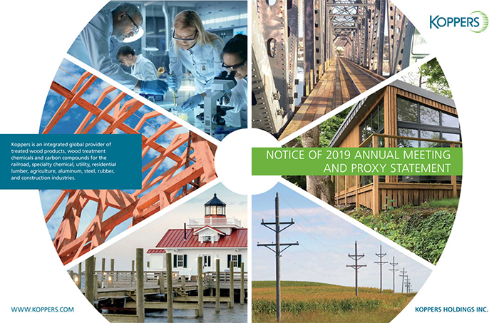 Notice of 2019 Annual Meeting & Proxy Brochure Cover