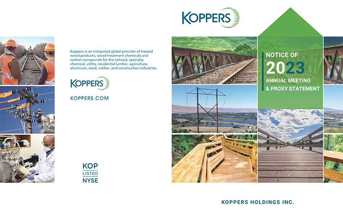 Notice of 2023 Annual Meeting & Proxy Brochure Cover